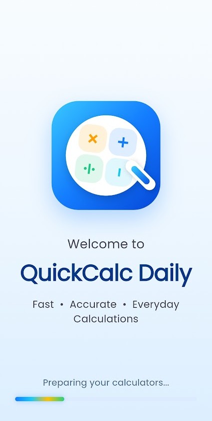 QuickCalc Daily screenshot 1